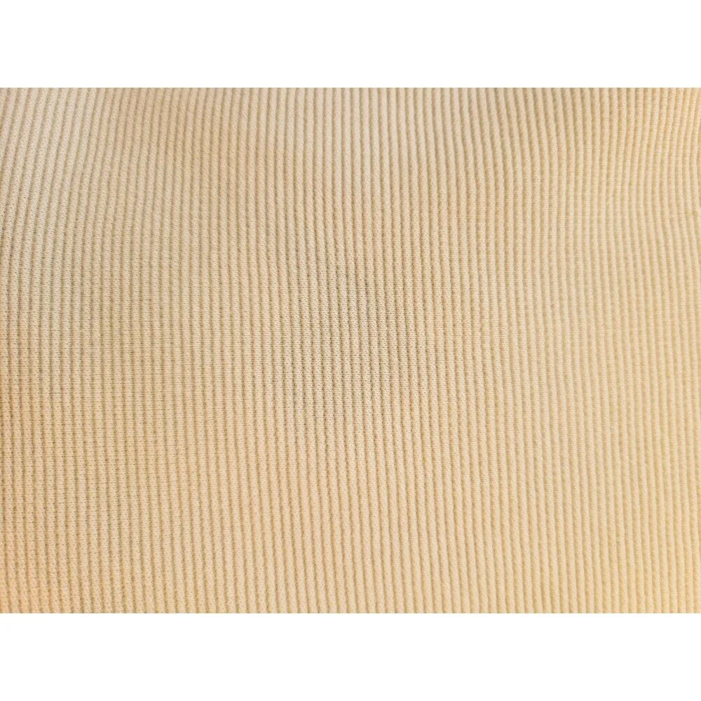 Tommy Bahama Men Long Sleeve Polo Shirt XL Cream/Beige Silk Cotton Resort Ribbed - Picture 9 of 9